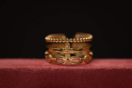 Chain's Bond -Adjustable Ring